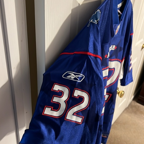 Gently loved NFL 2004 Hawaii pro bowl Detroit lions replica - Picture 5 of 9